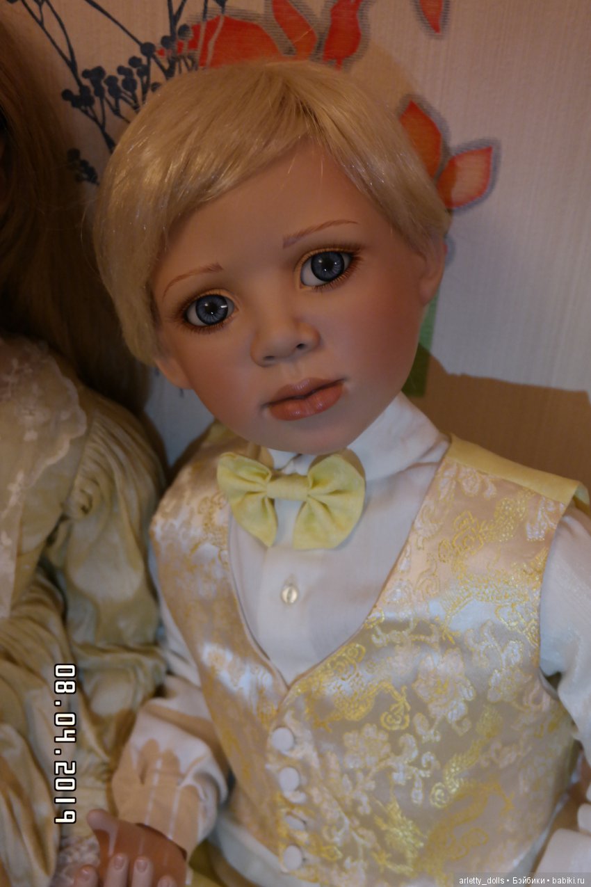 История о брате и сестре — Куклы Christine Orange (Кристин Оранж): фарфор