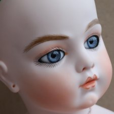 Установка взгляда моей реплике Брю. Окончательные работы и фиксация ранних антикварных paperweight глаз