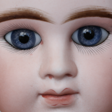 Моя Denamur Etienne ✨ Красота лица, глаз, фарфора, росписи ранней антикварной французской куклы Etienne Denamur ✨