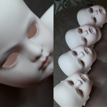 Делаю 6 кукол Bru Jne: роспись тончайших ресниц