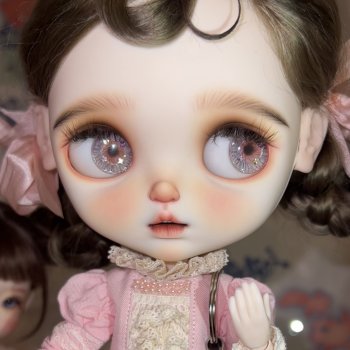 Blythe и розовое платье ✨