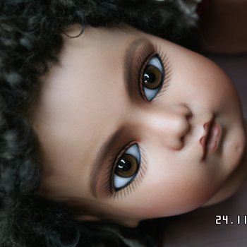 Делаю аутентичную негритянку Bru Jne с живым лицом 💎