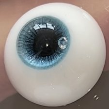 Хрустальные глаза 12/6, 14/7 и 16/8 с бриллиантиками 💎