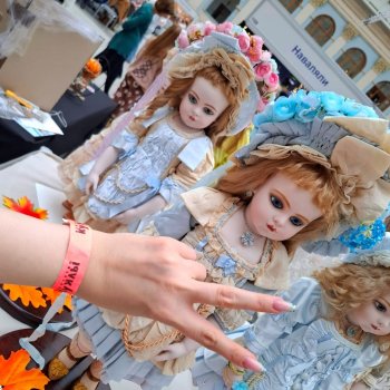 Bru Jne на выставке кукол «Искусство куклы»