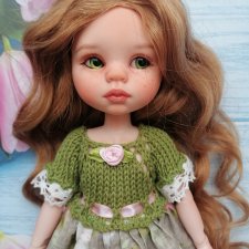 Продам Куколку Очаровашку с зелёными глазками, шарнирная (не БЖД)