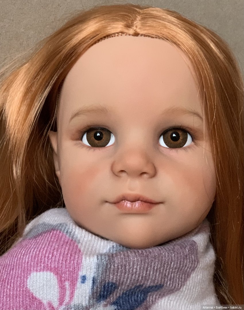 Любимые мои Готц — ООАК и кастом кукол Gotz (Готц): перерисовка (фото 5)