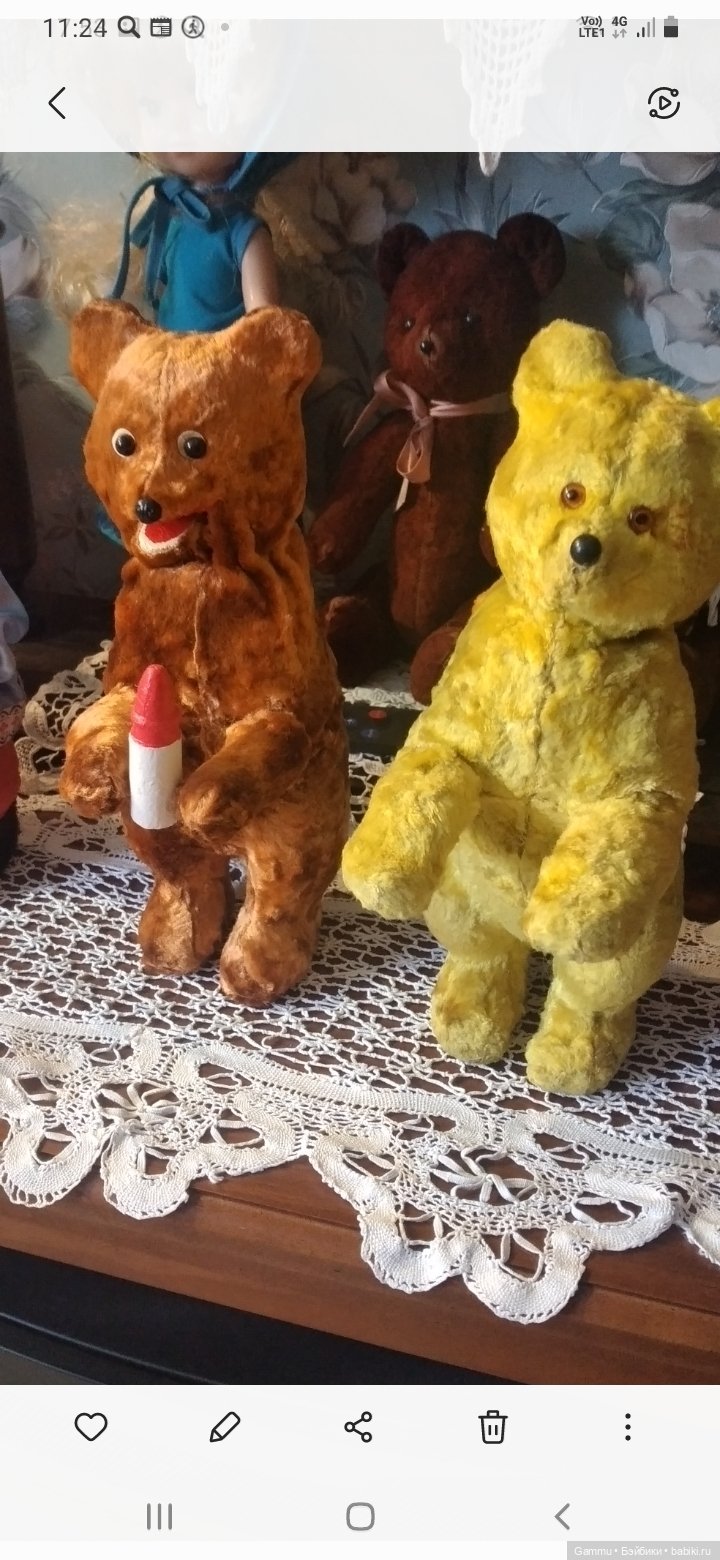 Моя коллекция мишек...мои работы..