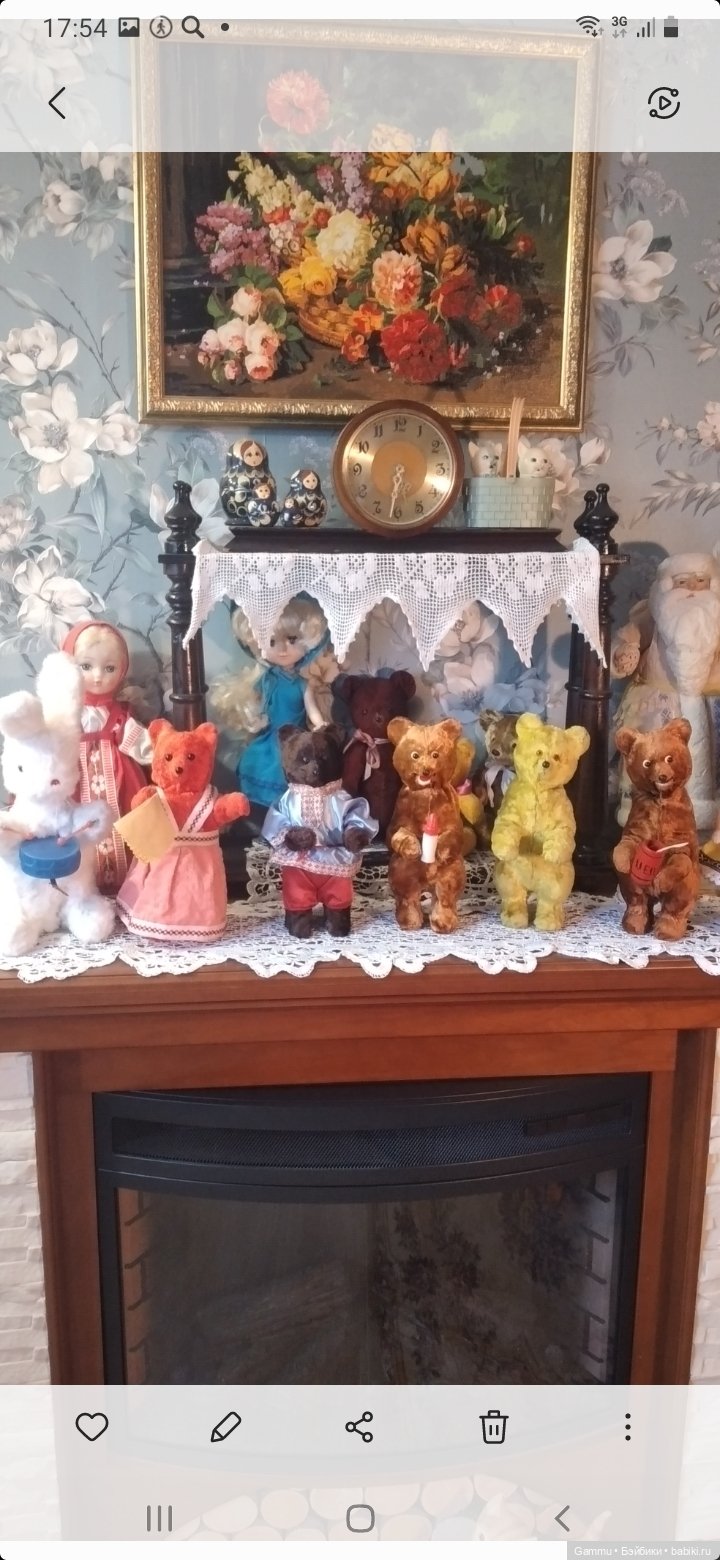 Моя коллекция мишек...мои работы..