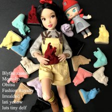 Сапожки для куклы 3 см разные цвета