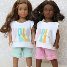 Комплекты одежды на куклу Аmerican girl mini, Lori, Holala,Kathe Kruse Kruselings "HOLA"