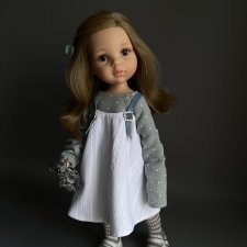 Швейные кукольные будни - многослойный наряд для одной девочки