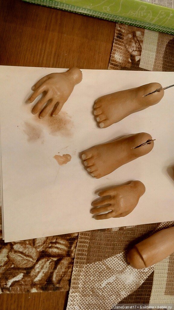 Рождение Аннабелы, ремонт куклы своими руками