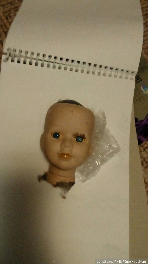 Вторая жизнь фарфоровой головки. Единорог Рафаэль