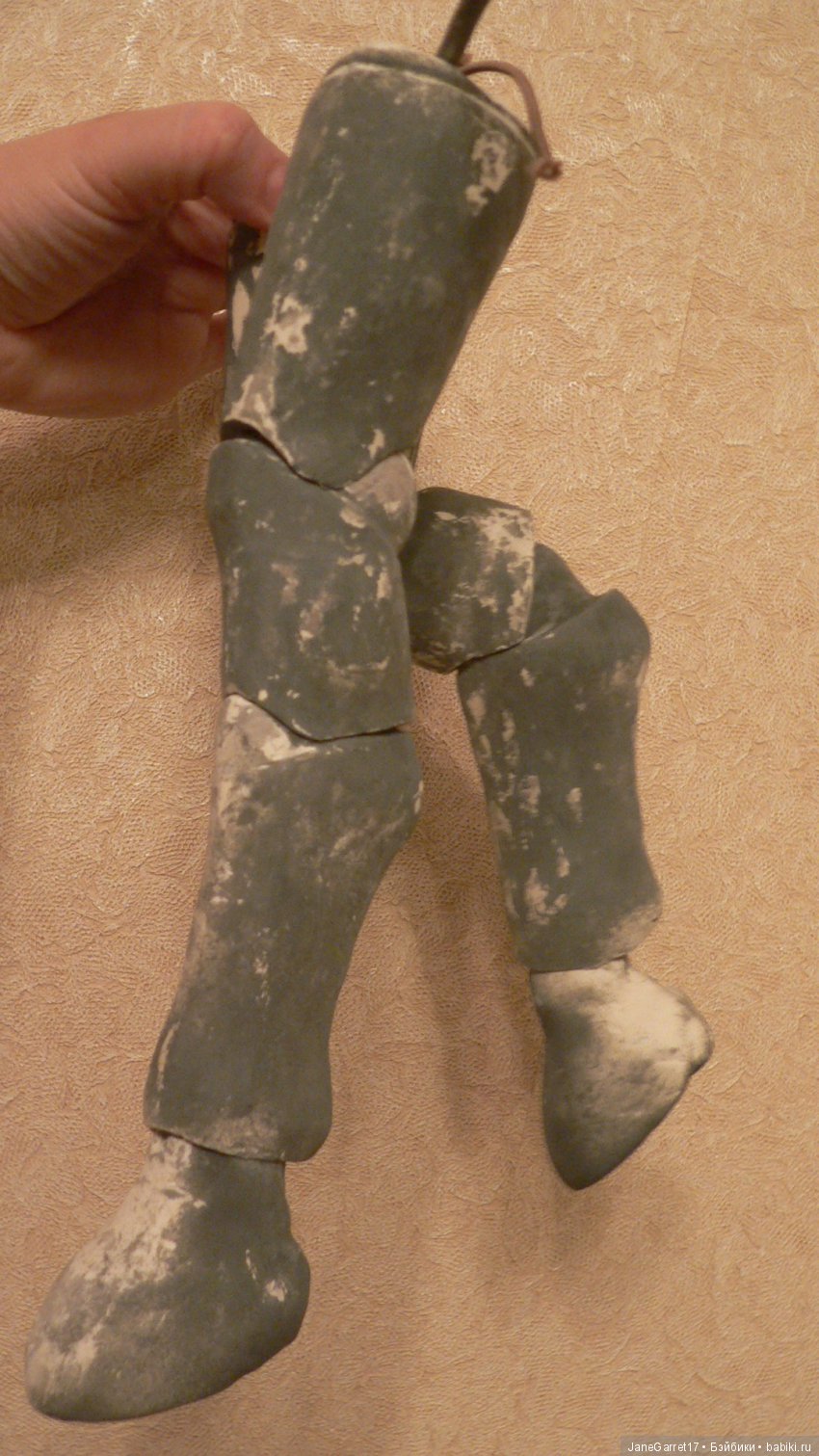 Вторая жизнь фарфоровой головки. Единорог Рафаэль (фото 7)