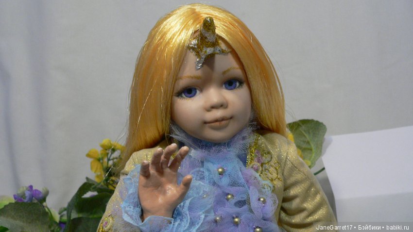 Вторая жизнь фарфоровой головки. Единорог Рафаэль