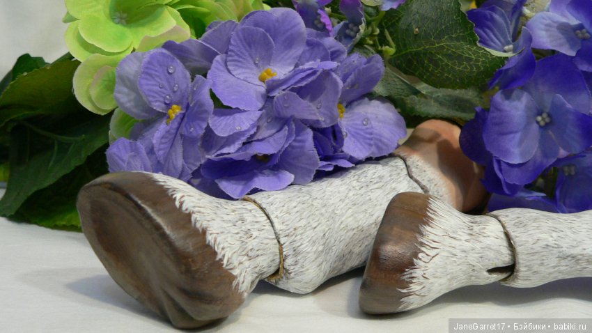 Вторая жизнь фарфоровой головки. Единорог Рафаэль