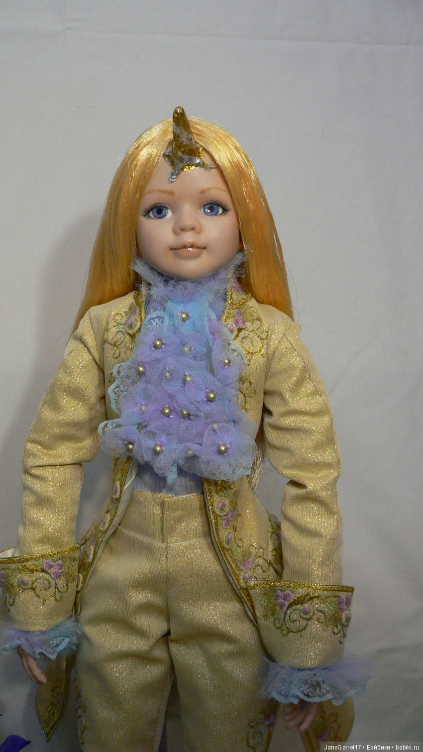 Вторая жизнь фарфоровой головки. Единорог Рафаэль