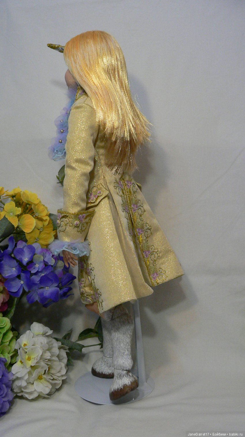 Вторая жизнь фарфоровой головки. Единорог Рафаэль