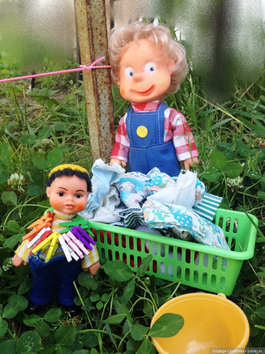 Большая стирка — Игрушки СССР и советского детства: резиновые (фото 7)