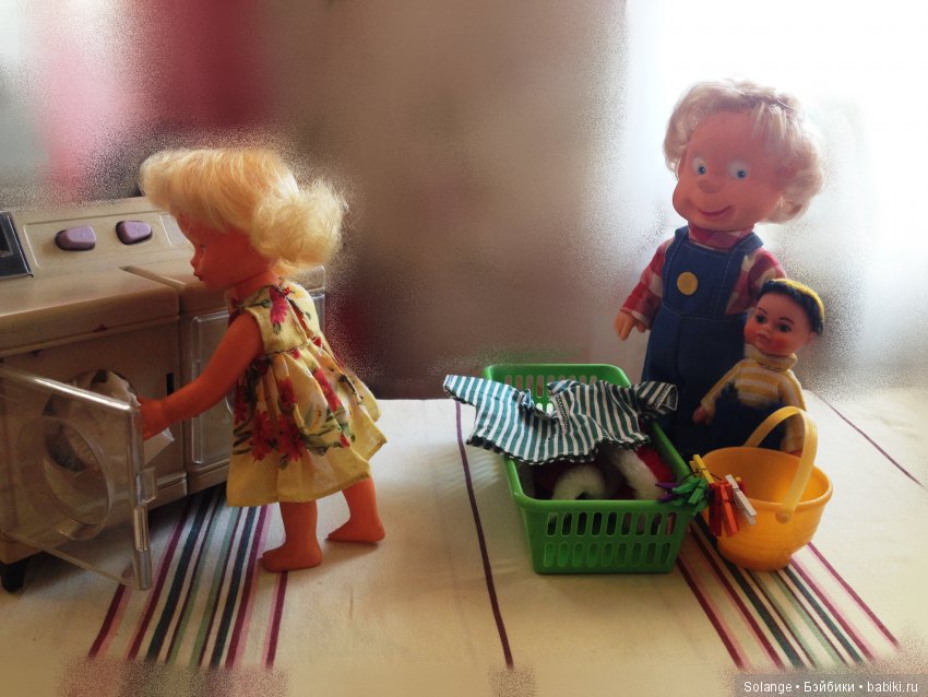 Большая стирка — Игрушки СССР и советского детства: резиновые
