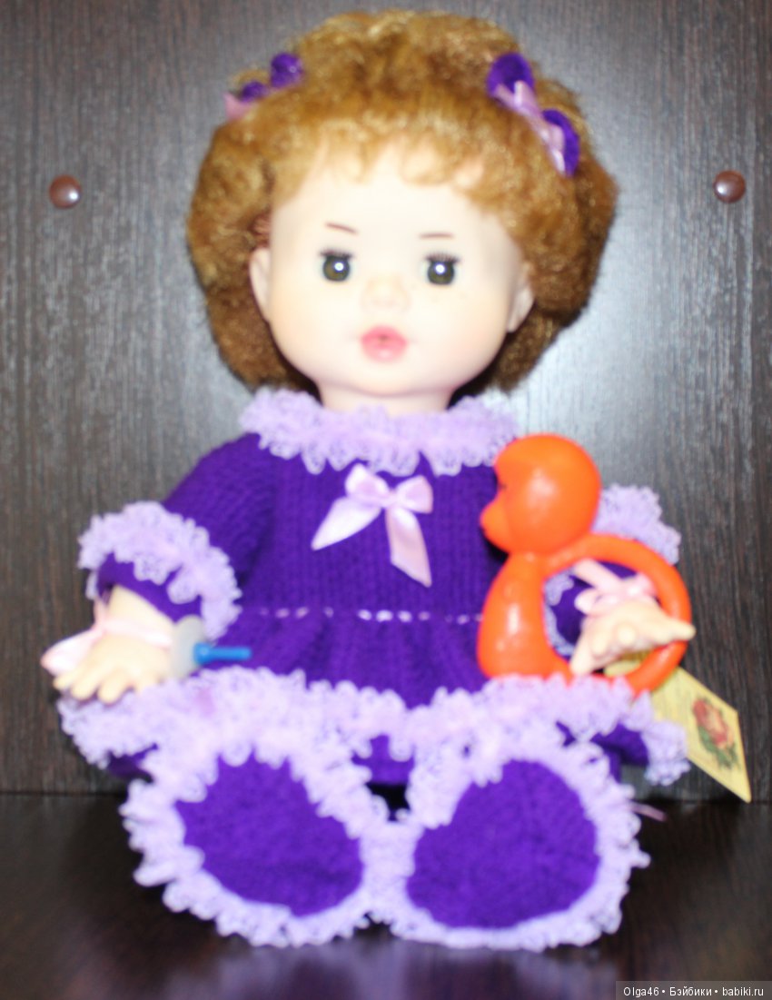 Кукла СССР: Даша. Московская фабрика игрушек им. 8 Марта