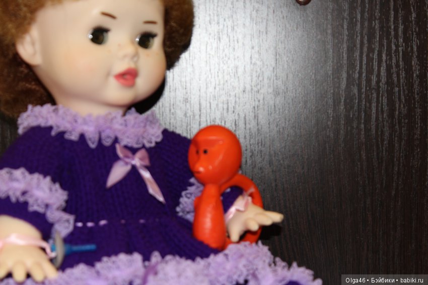 Кукла СССР: Даша. Московская фабрика игрушек им. 8 Марта