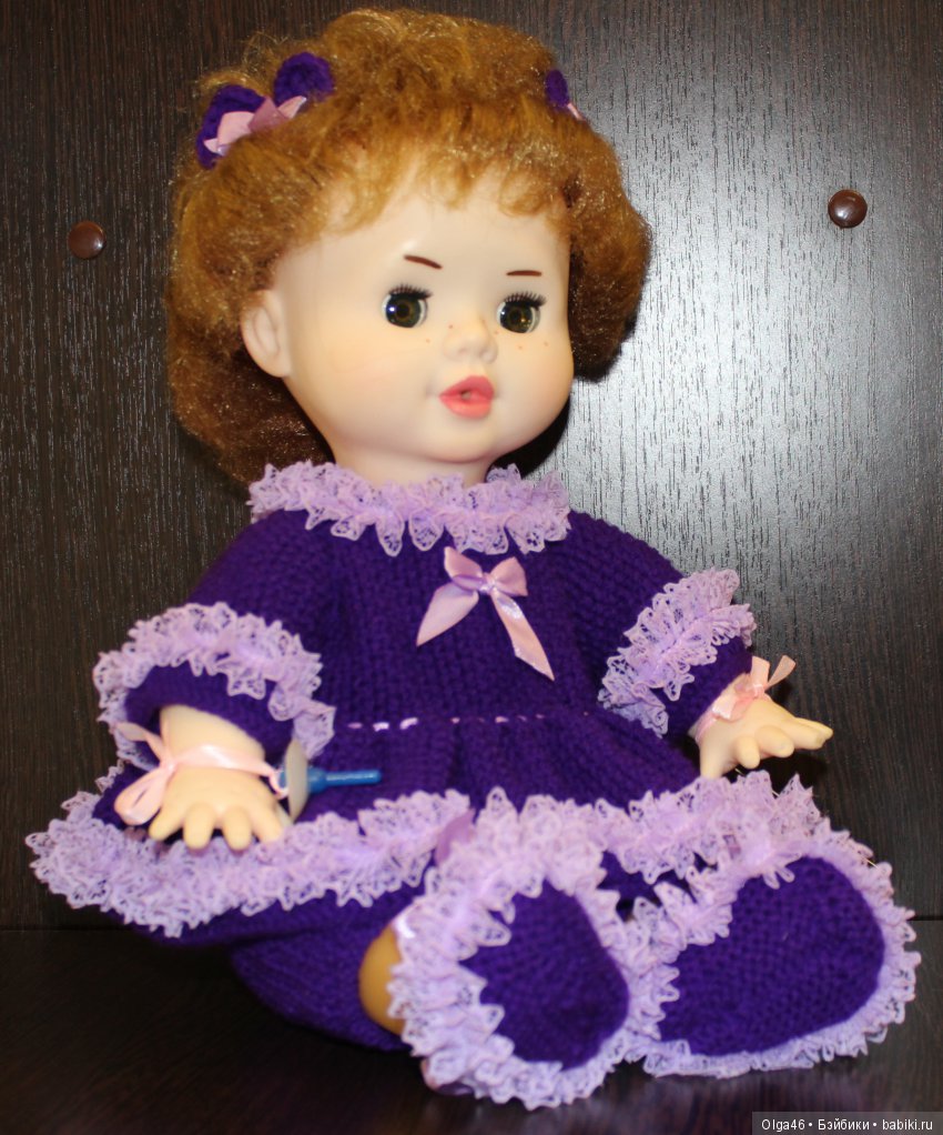 Кукла СССР: Даша. Московская фабрика игрушек им. 8 Марта