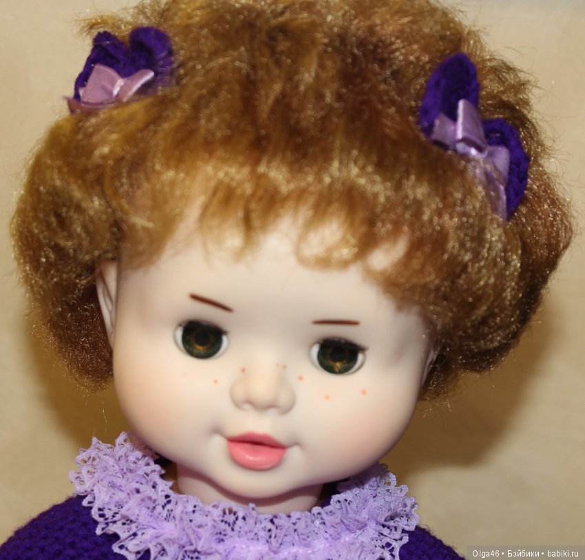 Кукла СССР: Даша. Московская фабрика игрушек им. 8 Марта