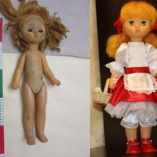 Кукла СССР:  Ульяна. Донецкая фабрика игрушек + выкройка