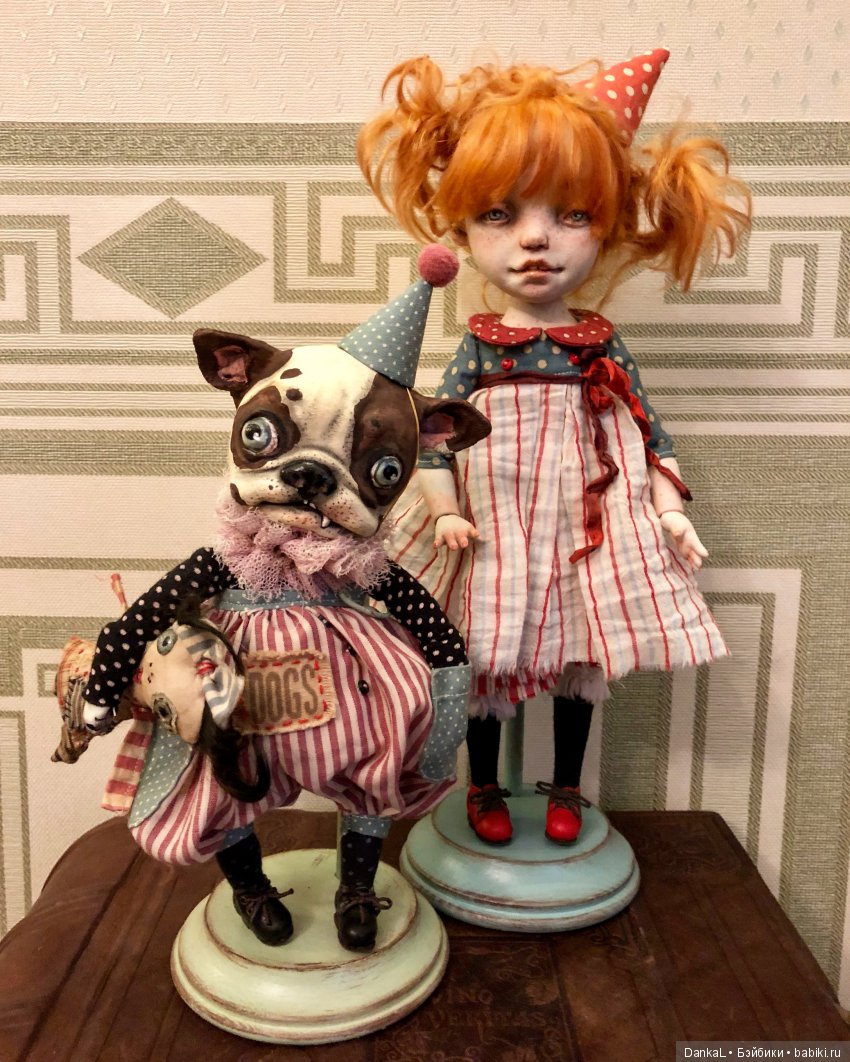 Мои кукложители. Часть 1. Авторские куклы