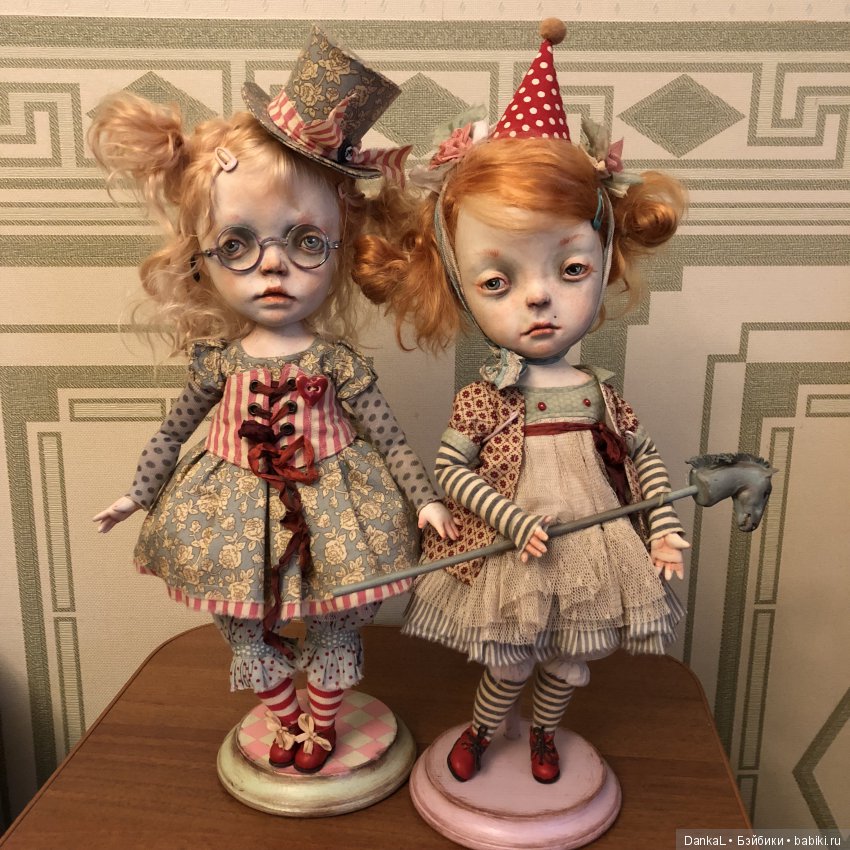 Мои кукложители. Часть 2. Авторские куклы