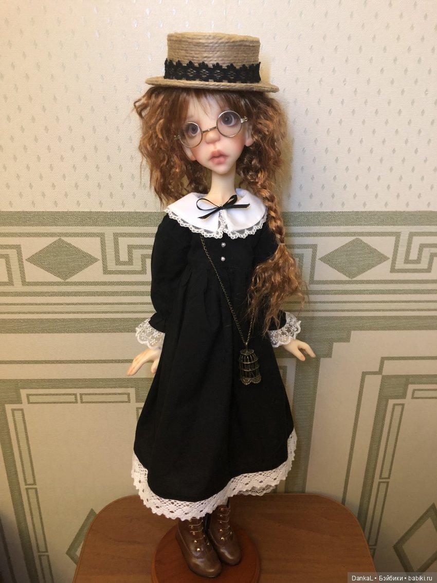 Соломенная шляпка — Куклы Kaye Wiggs (Кайе Виггс): авторские BJD (БЖД) (фото 7)