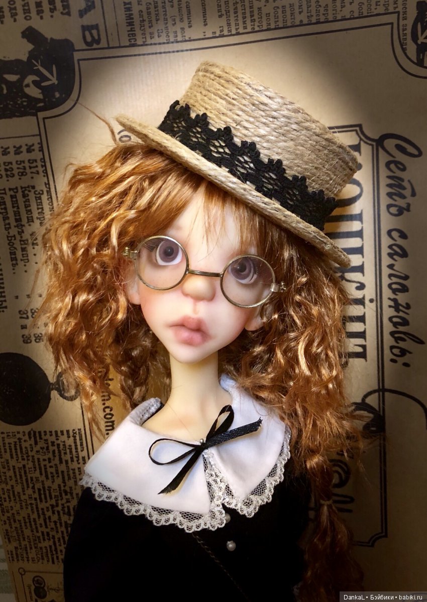 Соломенная шляпка — Куклы Kaye Wiggs (Кайе Виггс): авторские BJD (БЖД)