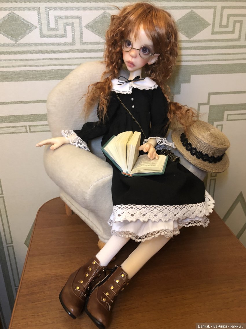 Соломенная шляпка — Куклы Kaye Wiggs (Кайе Виггс): авторские BJD (БЖД) (фото 9)