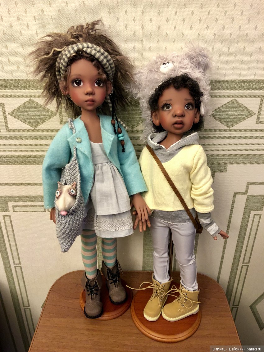 Утепляемся — Куклы Kaye Wiggs (Кайе Виггс): авторские BJD (БЖД) (фото 10)