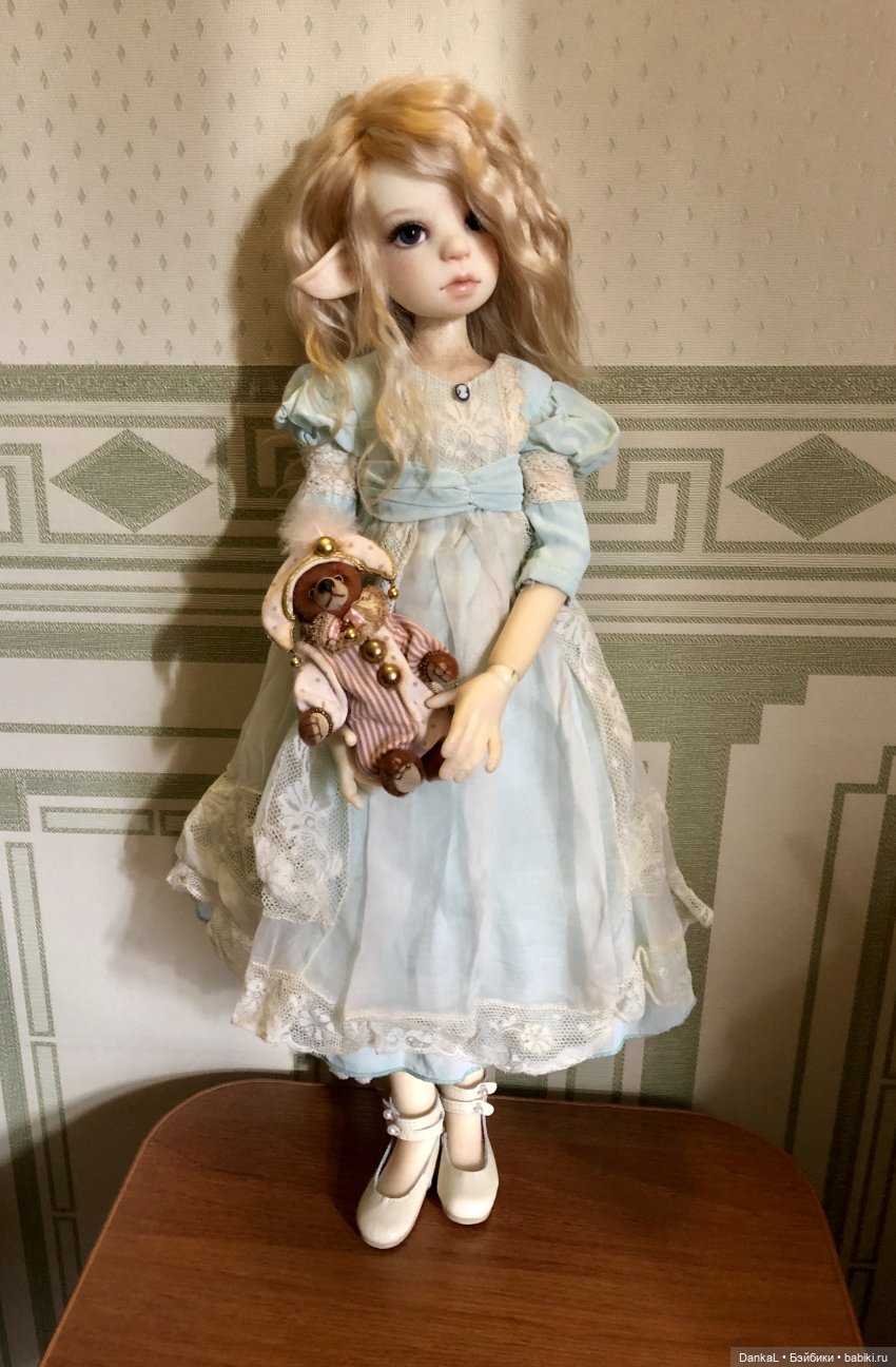 Новое платье — Куклы Kaye Wiggs (Кайе Виггс): авторские BJD (БЖД) (фото 3)