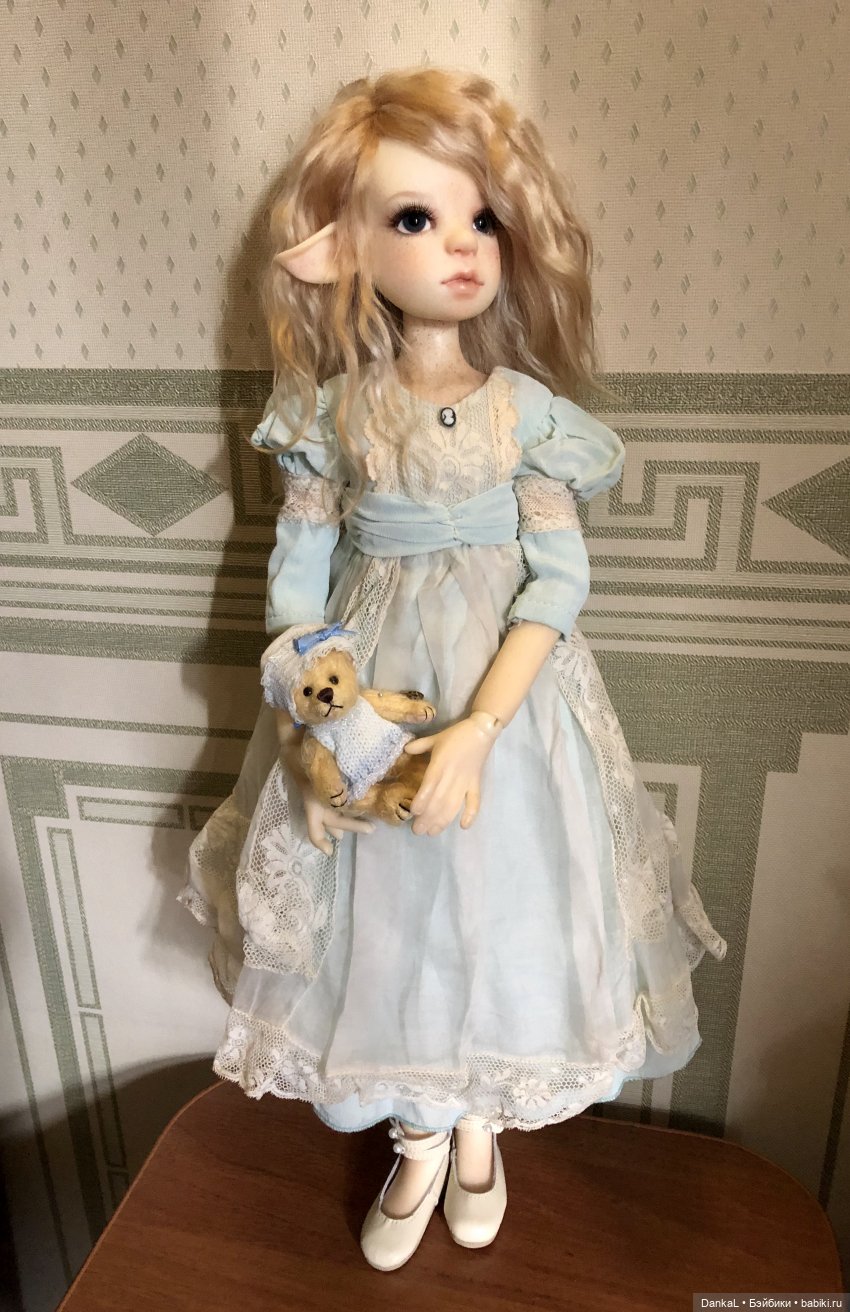 Новое платье — Куклы Kaye Wiggs (Кайе Виггс): авторские BJD (БЖД) (фото 2)