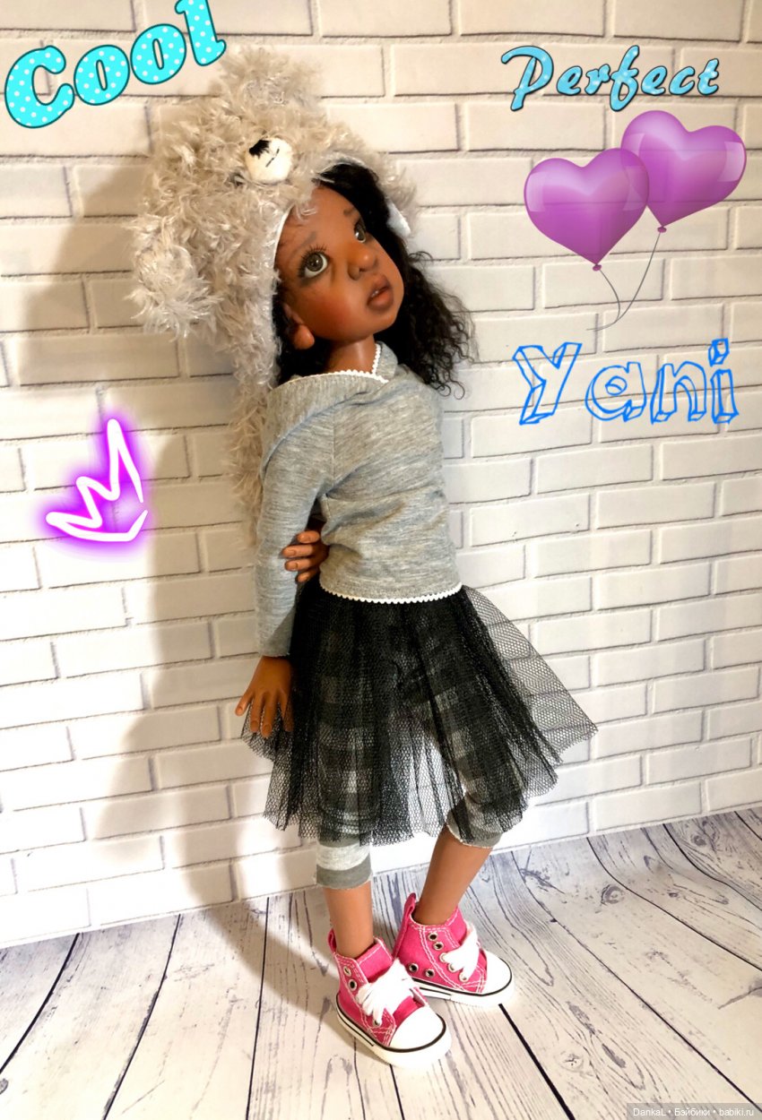 Яни, надень шапку — Куклы Kaye Wiggs (Кайе Виггс): авторские BJD (БЖД) (фото 9)