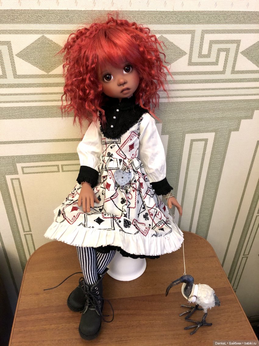 Кофейная Грейси | Бэйбики Кофейная Грейси — Куклы Kaye Wiggs (Кайе Виггс): авторские BJD (БЖД) (фото 4)