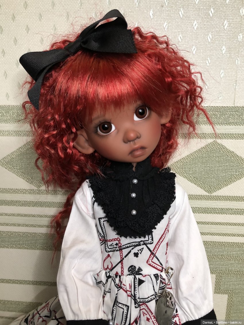 Кофейная Грейси | Бэйбики Кофейная Грейси — Куклы Kaye Wiggs (Кайе Виггс): авторские BJD (БЖД) (фото 5)