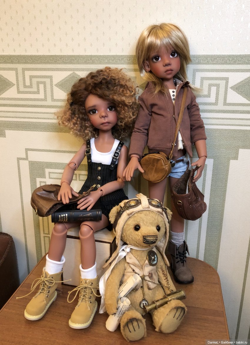 Мисси и медведи. Часть 4 — Куклы Kaye Wiggs (Кайе Виггс): авторские BJD (БЖД) (фото 9)