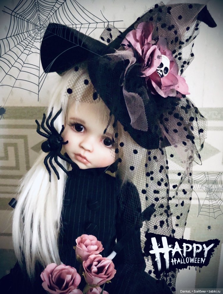 Хэппи Хэллоуин | Бэйбики Хэппи Хэллоуин — Куклы Kaye Wiggs (Кайе Виггс): авторские BJD (БЖД) (фото 5)