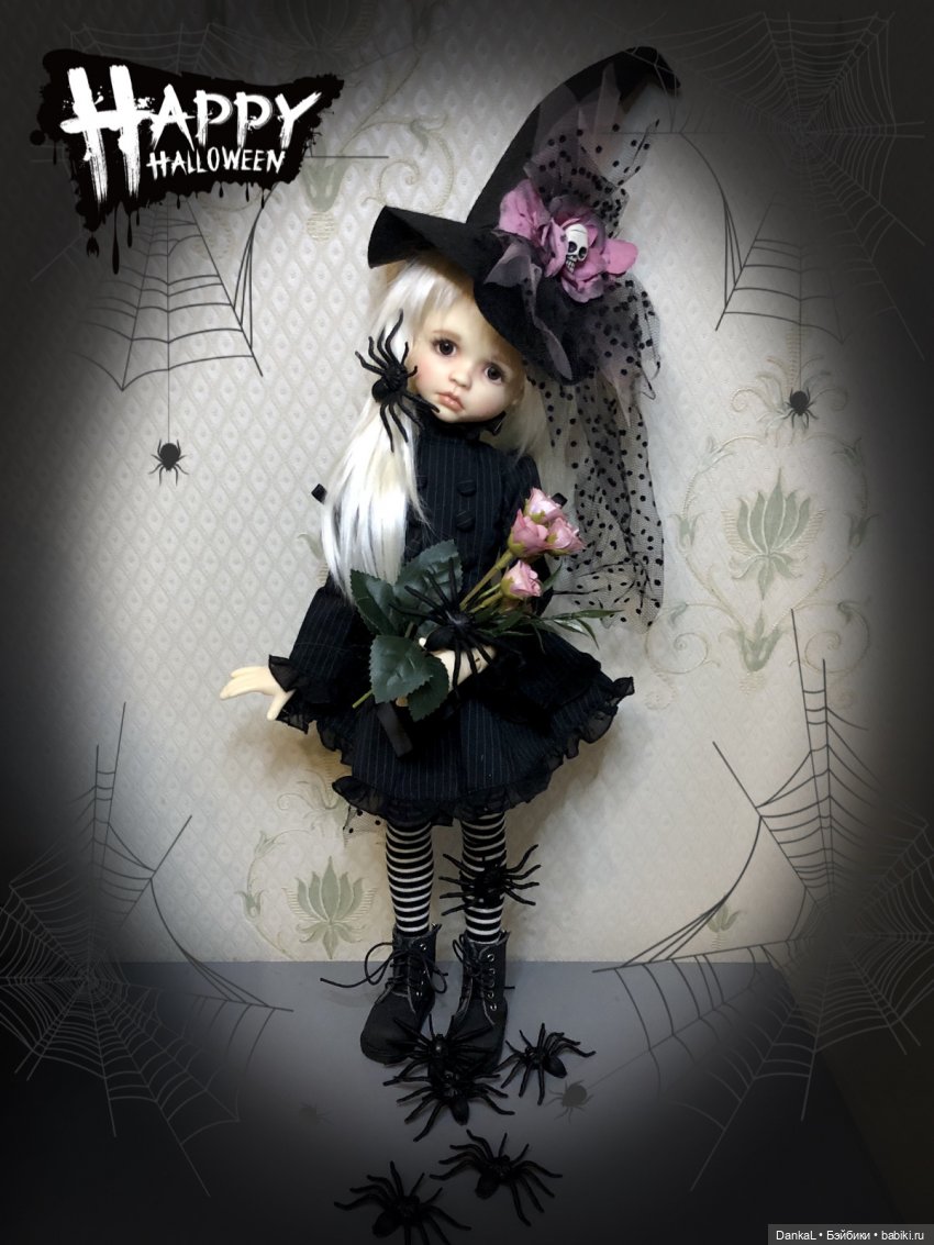 Хэппи Хэллоуин | Бэйбики Хэппи Хэллоуин — Куклы Kaye Wiggs (Кайе Виггс): авторские BJD (БЖД) (фото 4)
