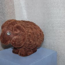 Игрушка СССР   Баран   Флок