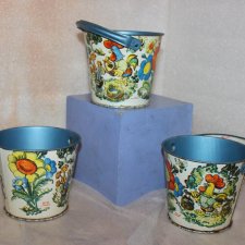 Игрушка СССР * Ведро * Жесть