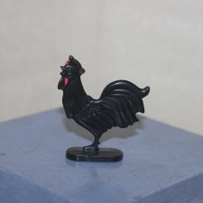Игрушка СССР Колкий пластик Петух, петушок