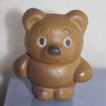 Резиновая игрушка СССР * Мишка *