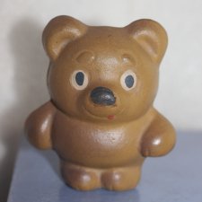 Резиновая игрушка СССР * Мишка *