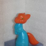 Игрушка СССР. Лиса. Дутыш СССР.