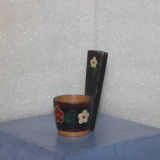 Ковш деревянный СССР  Для кукольного быта